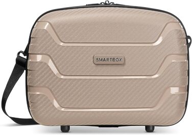 Візок SMARTBOX XL 76 см Поліпропілен 4 Ролі та TSA 4,2 кг (Edition 01, бежевий, 34 см)