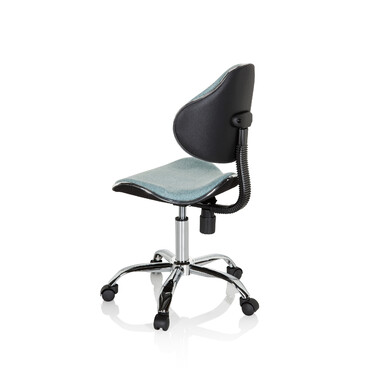 Дитячий письмовий стілець / дитяче крісло KIDDY GTI-3 тканина м'ята hjh OFFICE