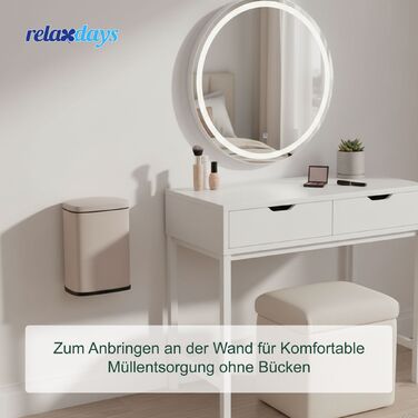 Контейнер для косметики Relaxdays для кріплення на стіну, 3 літри