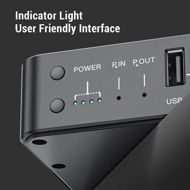 UPS джерело безперебійного живлення 9000mAh для USB 5V/9V/12V/15V/24V DC