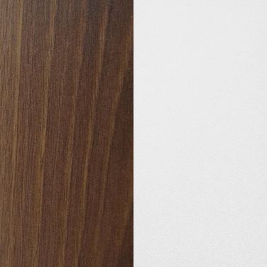 Робочий стіл WORKSPACE XL I 180 x 180 см горіх/білий hjh OFFICE