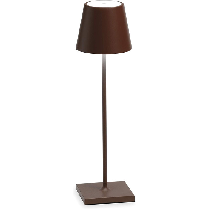 Zafferano Poldina Pro Mini - Бездротова LED-лампа для дому та вулиці, білий колір, регулювання яскравості, 30 см