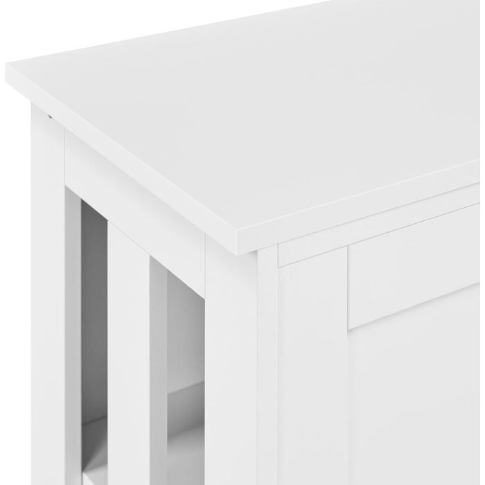 Білий комод-буфет у кухню Yaheetech з полицями та висувними шухлядами