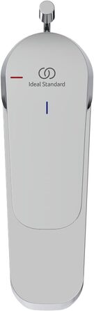 Змішувач настінний однолеверний Ideal Standard Ceraflex, витяжка 160 мм, регульовані S-з'єднання, водозберігаюча картридж CLICK, хром, висота виливу 95 мм