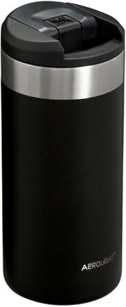 Термокружка Stanley Aerolight Transit - 350 мл, чорна - Зберегає тепло до 6 годин, миється в посудомийній машині, для кави з собою