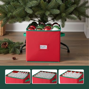 Коробка для зберігання новорічних кулі