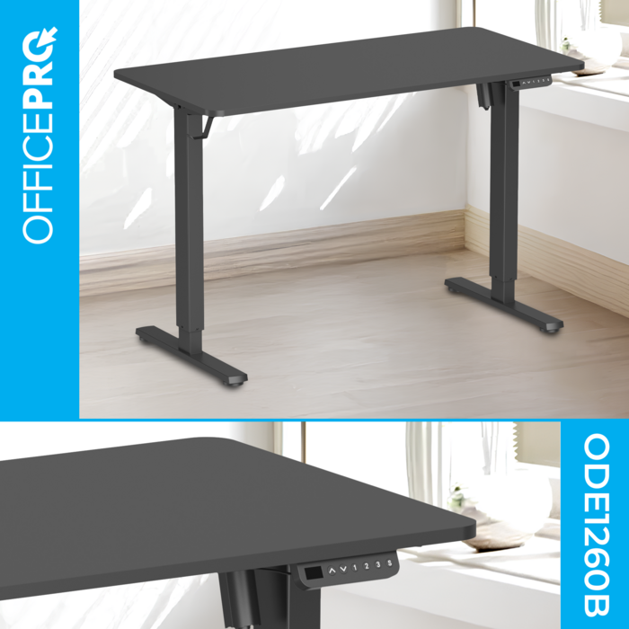Комп’ютерний стіл з електрорегулюванням висоти OfficePro ODE1260B