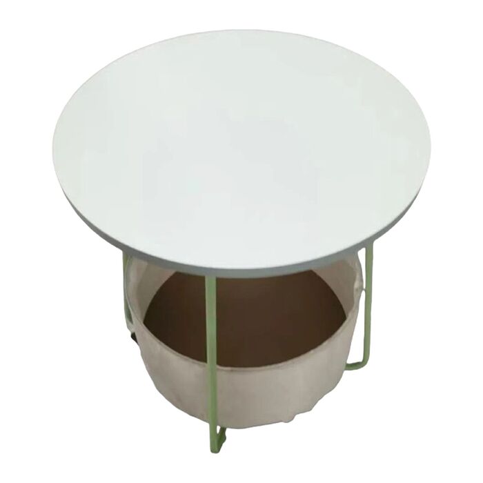 Relaxdays: Приставний столик з кошиком