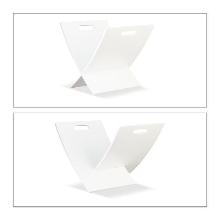 Підставка для газет з дерева Relaxdays