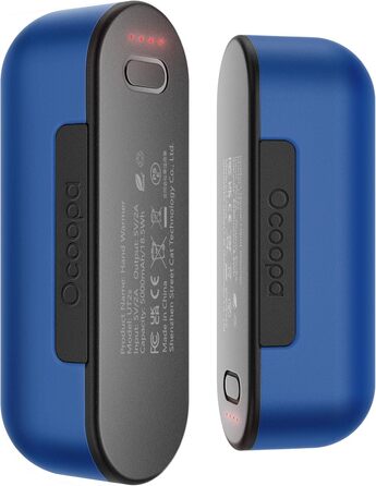 Електричний гріє для рук OCOOPA 10000 mAh (2 шт.), 4 режими нагріву, USB power bank для зими, UT2s (MagTwins)