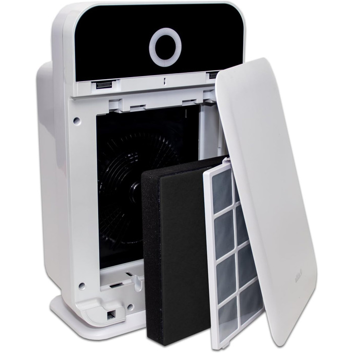 Повітряочисник ALR300 Comfort з HEPA-фільтром та активом вугіллям: видаляє запахи, пил, алергени, дим та інші забруднювачі. Підходить для приміщень до 60 м²