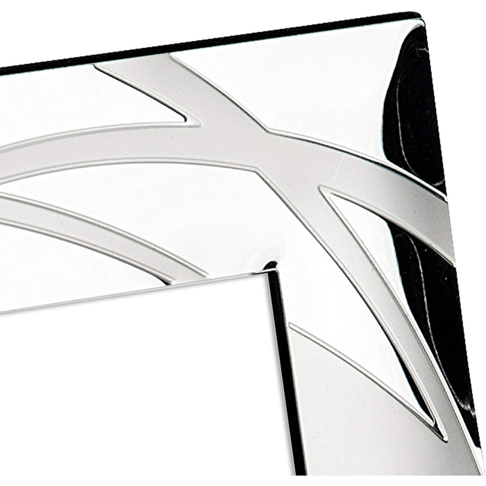 Фоторамка Zilverstad Верона (13x18см) - посріблена рамка, матова з оксамитовою підкладкою, глянцева (хромована)