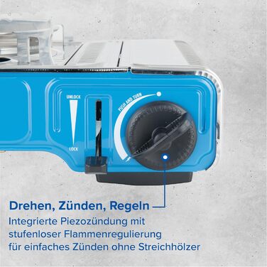 Газовий набір для кемпінгу Campingaz Camp'Bistro з 1 пальником, 2200 Вт, у кейсі