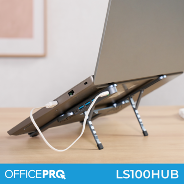 Підставка для ноутбука OfficePro Black LS100HUB