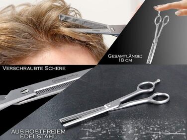 Ножиці для підстригання волосся Зроблено в Німеччині (16,51 см)