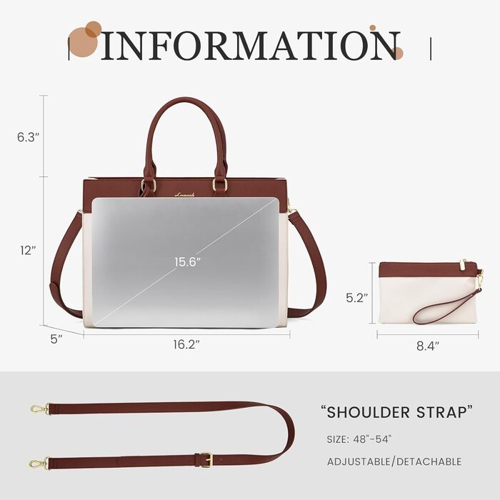 LOVEVOOK Сумка для ноутбука 15.6