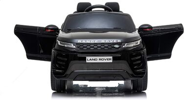 Дитячий електромобіль Range Rover Evoque 12V, ліцензія, білий/чорний