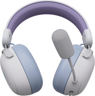 Бездротова ігрова гарнітура Ajazz AHM08 MAX Purple White Blue (AHM08-MAX-PWB)