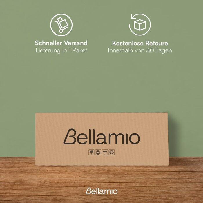 Бамбуковий шафка для ванної кімнати Bellamio Newa Badregal – 5 полиць, 140x33x33 см