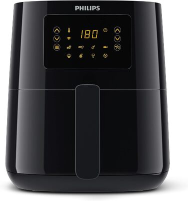 Мультипіч Philips 5000, розмір L, 4,1 л, 13-в-1, Wi-Fi, на 90 менше жиру, сумісна з Alexa (HD9255/90)