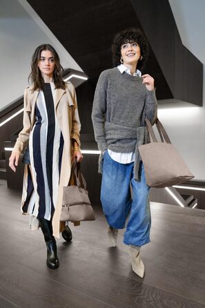 Шопер Reisenthel Shopper E1 - велика сумка для покупок, Herringbone Mokka