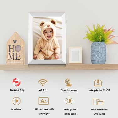 Frameo: Цифровий фоторамка 10.1