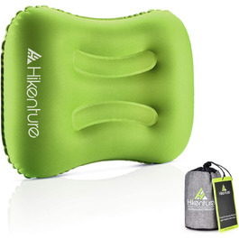 Подушка для кемпінгу для кемпінгу Легка подушка для подорожей надувна подушка для шиї подушка для кемпінгу для кемпінгу, подорожей, активного відпочинку (Зелений)
