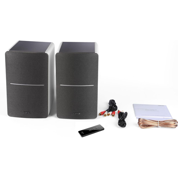 Edifier R1280T - Активні реглістрові колонки, пара. 2.0 система для ПК, студійні монітори. 42 Вт RMS, коричневий. Без Bluetooth та цифрових входів