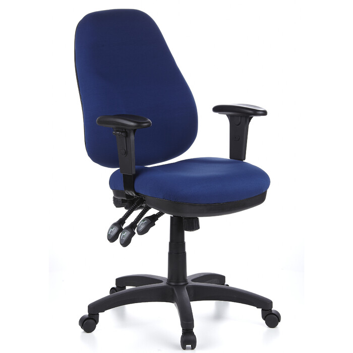 Офісне крісло / Крісло для офісу ZENIT PRO, тканина блакитного кольору hjh OFFICE