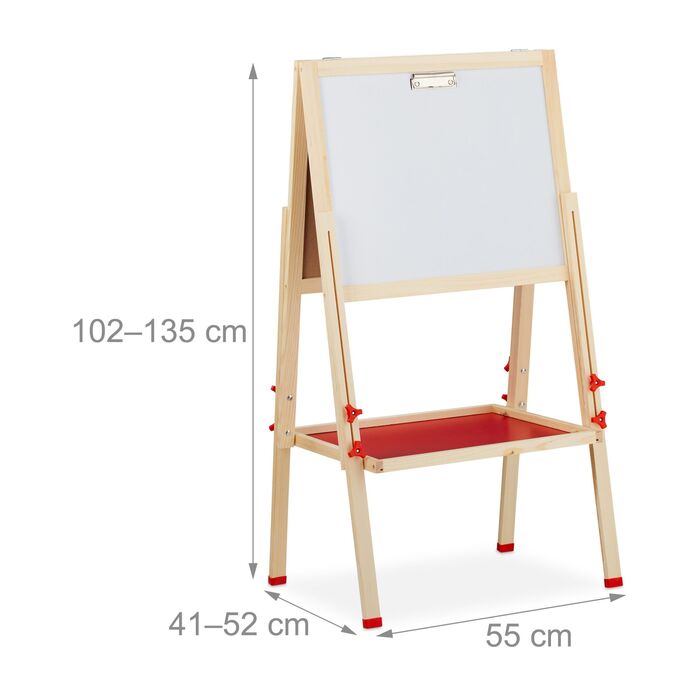 Дитячий двосторонній навчальний столик Relaxdays