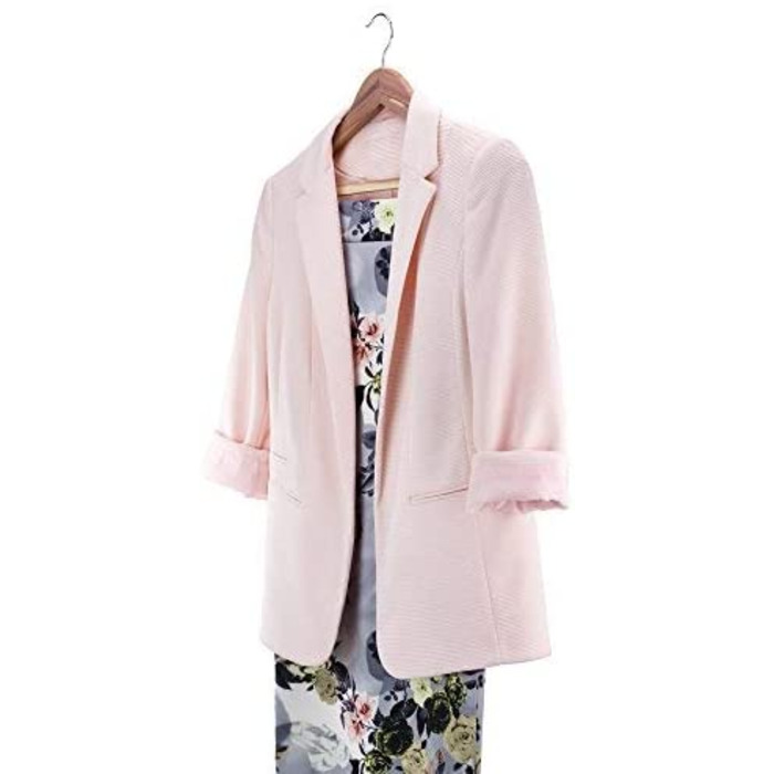 Дерев'яні вішалки для одягу Hangerworld Zedernholz 10 шт., 44 см, з нековзним підвішуванням для штанів, захист від молі