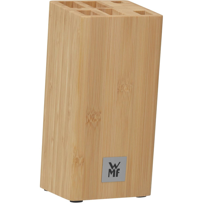 Набір ножів WMF Sequence з підставкою, 6 предметів, Німеччина, з бамбуковою підставкою