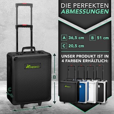 Набір інструментів TRESKO 1400 предметів у кейсі: професійний валіза з інструментами з Cr-V сталі (зелений)