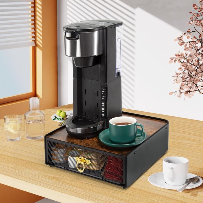 Тримач для капсул Tassimo (64 шт.) - металевий органайзер для капсул кави, стійка-органайзер