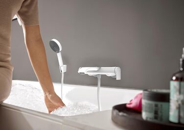 Змішувач для ванни Hansgrohe Vivenis, накладний, 2 функції, матовий, для ванни