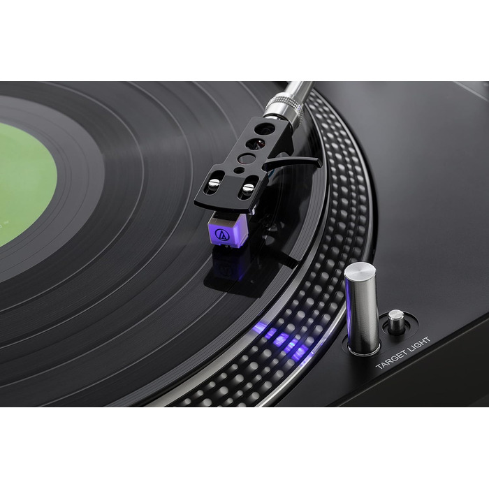 DJ-програвач Dual DTJ 301.1 USB, 33/45 об/хв, пітч-контроль, магнітна голівка, підсвітка голки, чорний