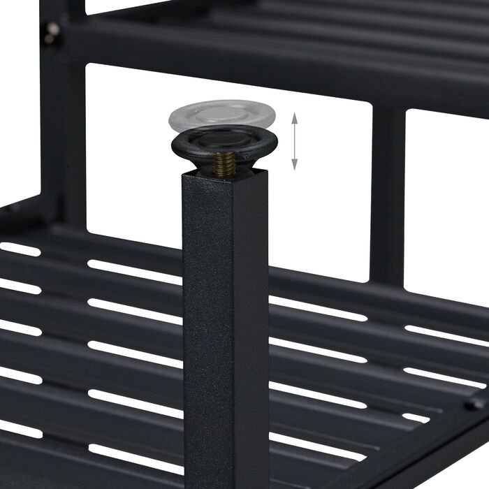 Металева полиця для квітів Relaxdays