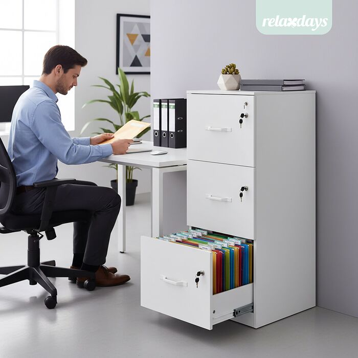 Шафа для документів з навісними папками Relaxdays