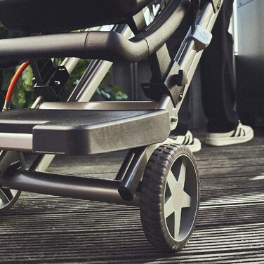 Rollwagen для газового гриля Wayne від BURNHARD®: міцна сталева рама, пластикові столики