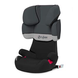 Дитяче крісло CYBEX Silver Solution X-Fix, підходить для автомобілів з Isofix або без, групи 2/3 (15-36 кг), від 3 років до приблизно 12 років, Сірий Кролик Темно-сірий X-Fix Сірий Кролик/ Темно-сірий