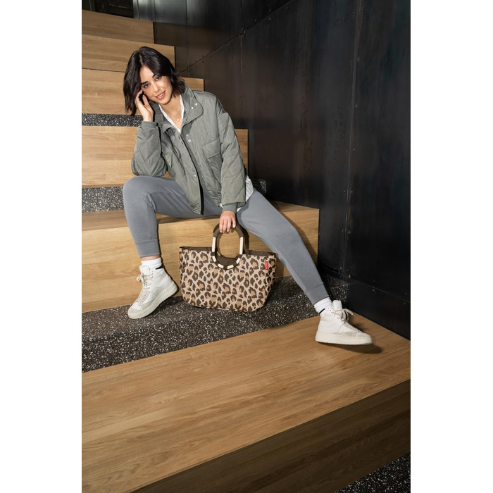 Loopshopper M Reisenthel – Стильна сумка-шопер з перероблених PET-пляшок, Leo Macchiato