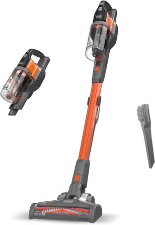 Акумуляторний пилосос BLACKDECKER 4in1 (18 В, 2,0 Агод, без мішка, електрична щітка, акумуляторний, включаючи аксесуари) BHFEV182C