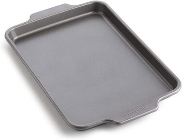 Набір форм для випічки KitchenAid з алюмінізованої сталі, 20см та 24см, антипригарне покриття без PFAS, для духовки, можна мити в посудомийній машині, сірий (5 шт.)