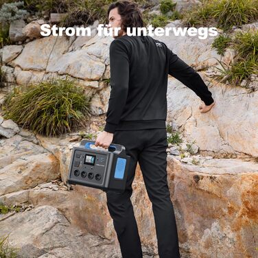 Портативна електростанція VDL 1500W, HS1500, 1228Wh, LiFePO4, для кемпінгу та відпочинку на природі