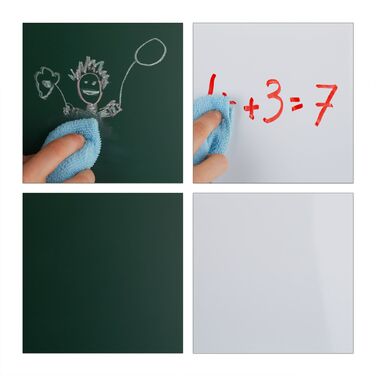 Дитячий двосторонній навчальний столик Relaxdays