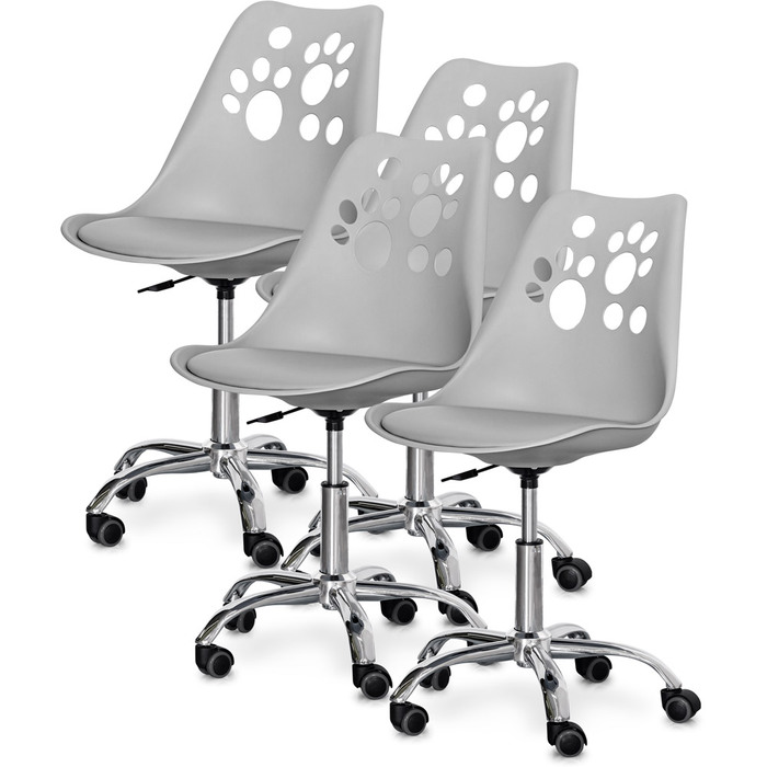 Комплект (4шт) дитяче крісло Evo-Kids Indigo Grey (арт H-232 G/G-Х4)