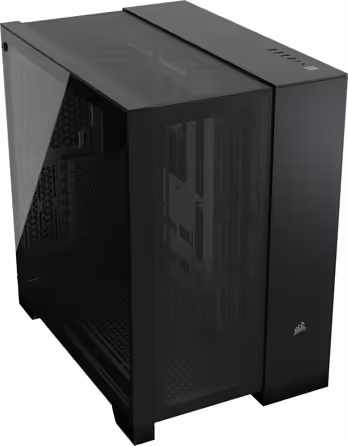 Корпус CORSAIR 6500D Airflow Mid-Tower ATX - двокамерна конструкція, висока гнучкість охолодження, чорний