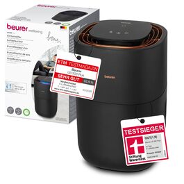 Зволожувач повітря Beurer LB 300 Plus: Тест-переможець Stiftung Warentest, холодне випаровування, індикатор вологості, фільтр-сушка, до 45 м²