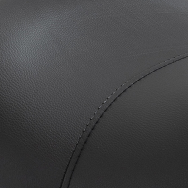 HOMCOM Saddle Stool Робочий стілець Поворотний стілець з регулюванням висоти з оббивкою чорного кольору, ідеально підходить для косметики та офісу