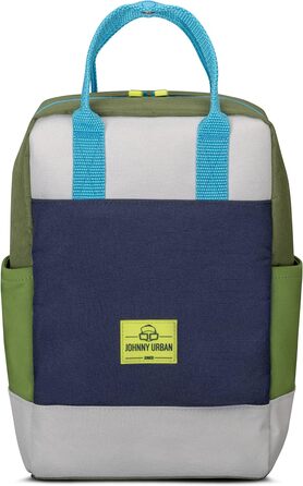 Дитячий рюкзак з нагрудним ременем для дитячого садка - Від 3 років - 7л - Водовідштовхувальний Зелений / Синій